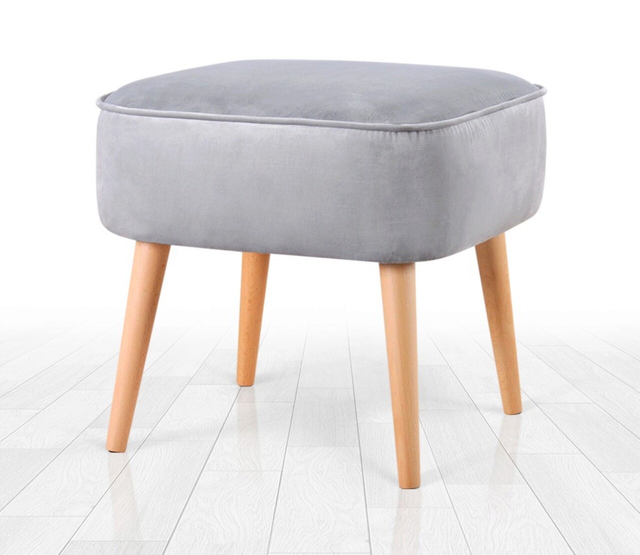 Taburet, Atelier del Sofa, 209FLF1343, Gri deschis - imagine 7